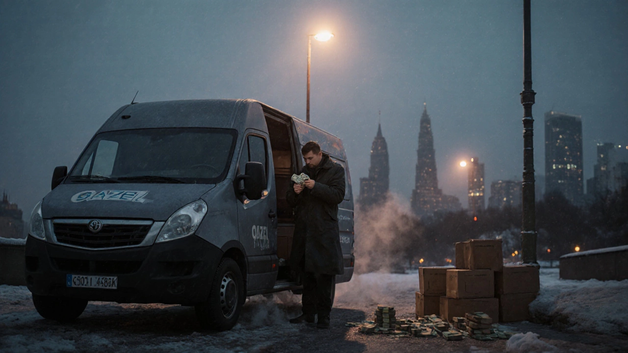 Сколько в среднем зарабатывает водитель Газели в 2025 году