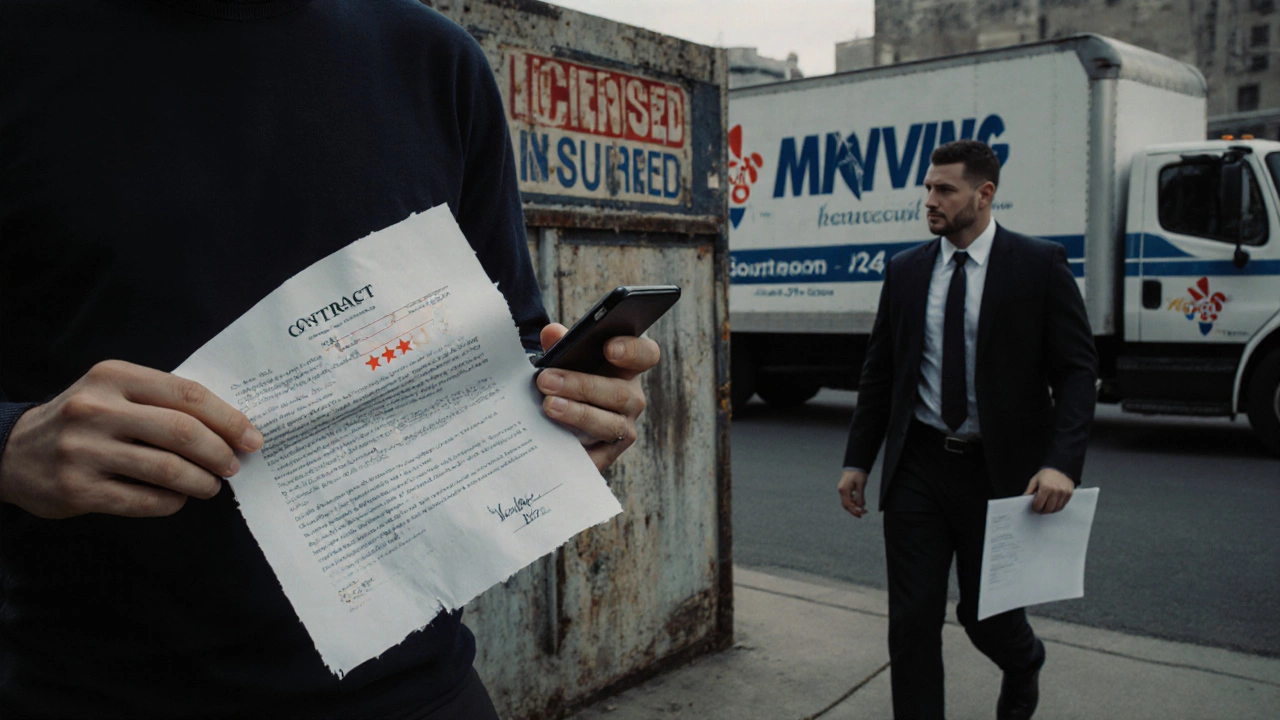 Человек выбирает между дешёвым и надёжным перевозчиком в Воронеже.