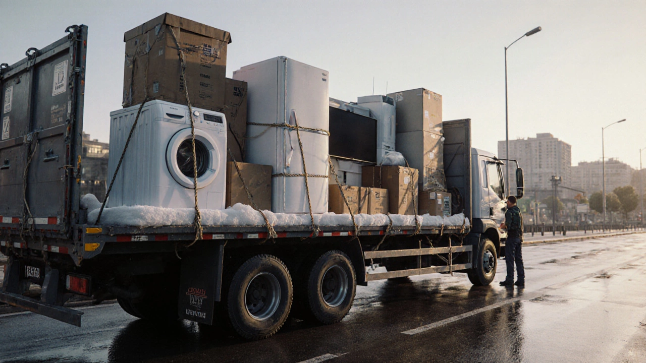 Какая грузоподъемность у 6-метровой Газели для перевозки бытовой техники