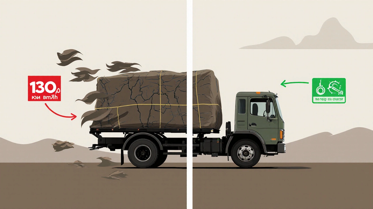 Сравнение: перегруженная Газель против правильно обслуживаемой.