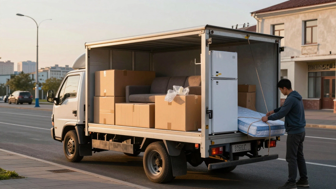 Сколько стоит перевезти вещи из одного города в другой: расценки 2025 года